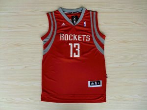 Maillot De Basket Houston Rockets James Harden 13 Tissus Sportif Fans Edition Retro Rouge